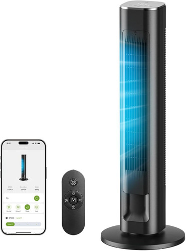 Smart tower fan with - smart,