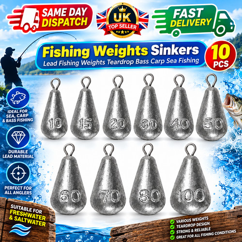 Fishing weights sinkers lead - sinkers,