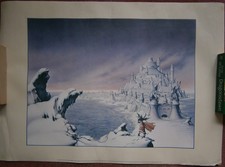 RODNEY MATTHEWS original poster 1978 GA84 "Sorceress of the Witch World" 70x50cm