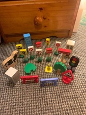 Wooden Signs Railway Train Track Road Vintage buildings etc