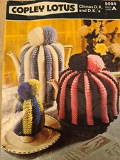 Tea coffee and egg cosy DK