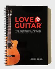 Spiral Bound Beginner Guitar Book A5 – Easy Chords, Songs + Free Video Lessons