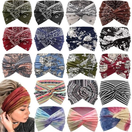 Twisted hair bands - head, wraps