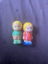 The Big Yellow Teapot Figures The Little Boy And Girl