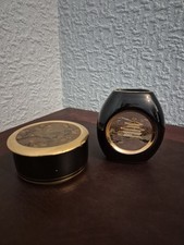 Art Of Chokin 24k gold edged small vase and trinket box 