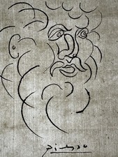 Pablo Picasso Hand Signed With Certificate