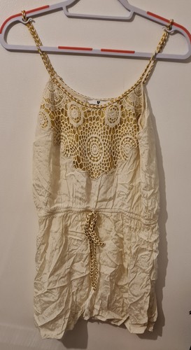 Womens cream gold - womens, beach