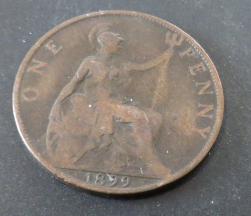 1899 queen victoria penny - queen,