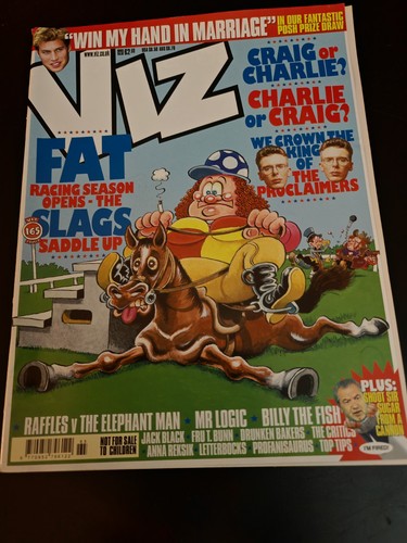 Viz comic magazine issue - viz,