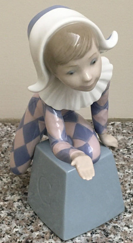 Lladro 5077 harlequin c - lladro, #5077