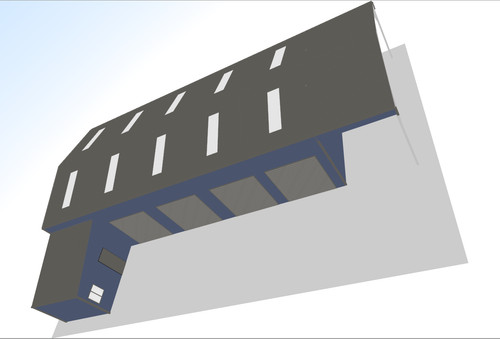 Steel framed buildings - framed,