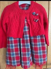 Baby Girl Dress And Cardigan