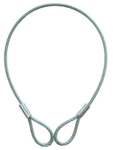 Galvanised steel wire strop - galvanised,