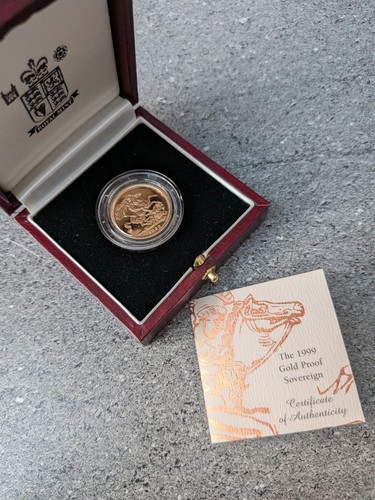 1999 proof full gold - 1999,
