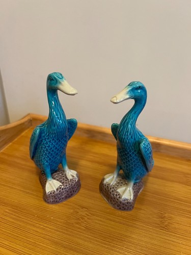 Pair antique porcelain - antique,