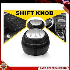 Gear Knob & 6 Speed Emblem For