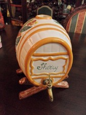 Ceramic sherry  keg  made in