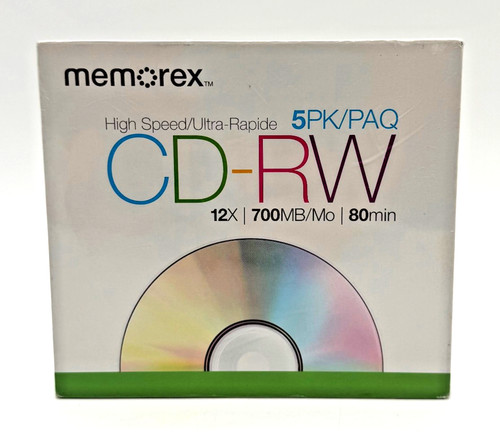 New pack memorex high speed - 5,