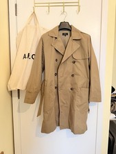 A.P.C Tan Trench Coat Women's Size XS