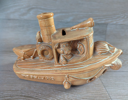 The jolly pig piggery tugboat - the,