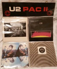 Rare U2 "U2 PAC II" 7" Picture Sleeve 4 Vinyl Set Exclusive to Ireland CBS 1982