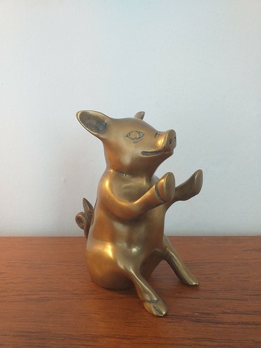 Vintage antique large brass - vintage,