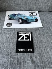 Westfield Cars ZEi Sales Brochure And Price List