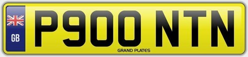 Pontin surname number plate - number,