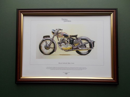 Royal enfield 500cc twin motor - royal,