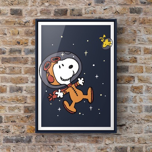 Snoopy art print - art,