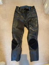Belstaff Leather Motorcycle Biker Trousers Protective Gear UK/US 30 EUR 50