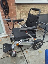 Mobility Plus + Ultra Lightweight Instant Fold Power Wheelchair