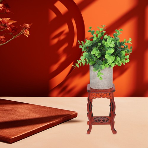 Stylish dark red - rosewood, vase