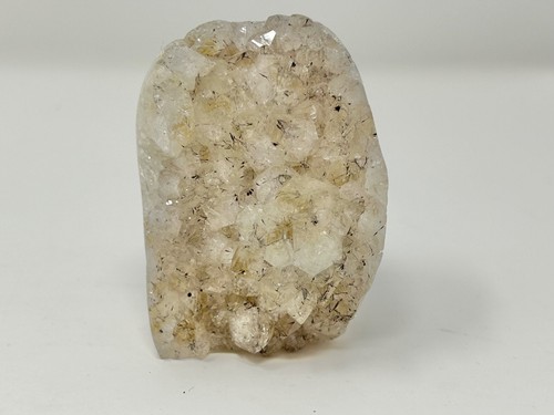 Snowy citrine crystal - snowy,