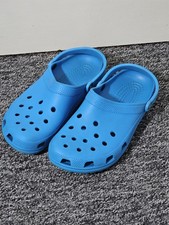 Crocs Men's Classic Clog Authentic Shoe Style Light Blue Lightweight Slip On