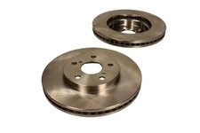 2x Brake disc internally vented 19-3357 MAXGEAR for TOYOTA LEXUS