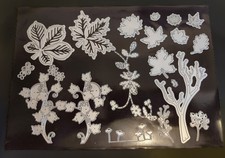 Set of 20 Leaf/Foliage Cutting