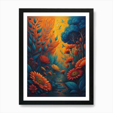Beautiful Flowers Art Print