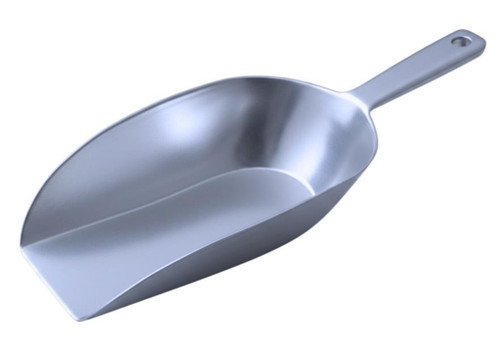 Metal scoop aluminium flat - metal,