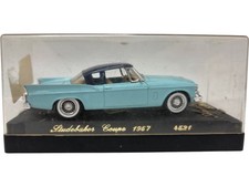 Solido Studebaker Coupe 1957 Model Kit Blue Diecast T2650 W24