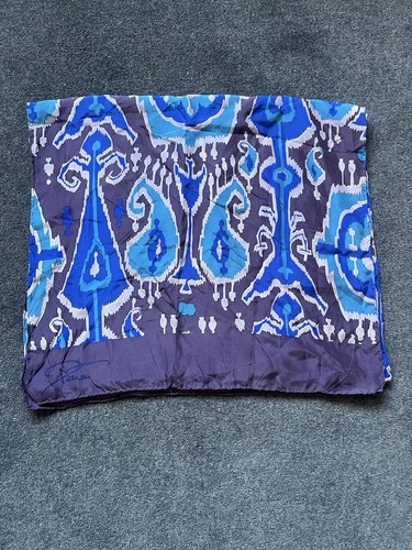 Patra silk ikat print scarf - patra,