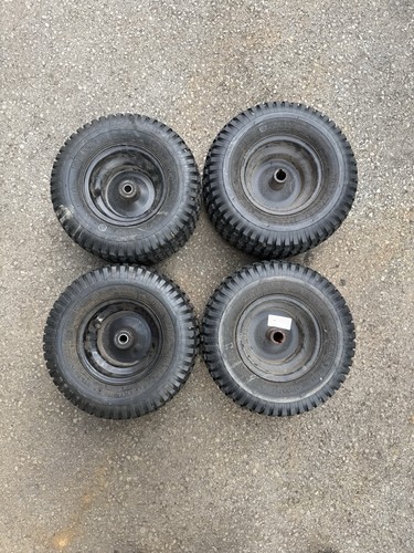 Golf buggy tyres on rims - x,