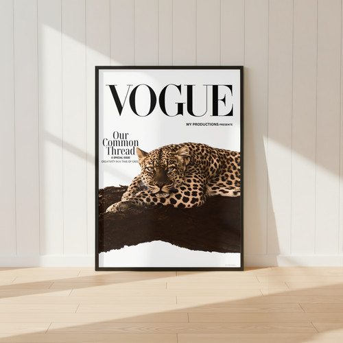 Luxury leopard vogue wall - leopard,