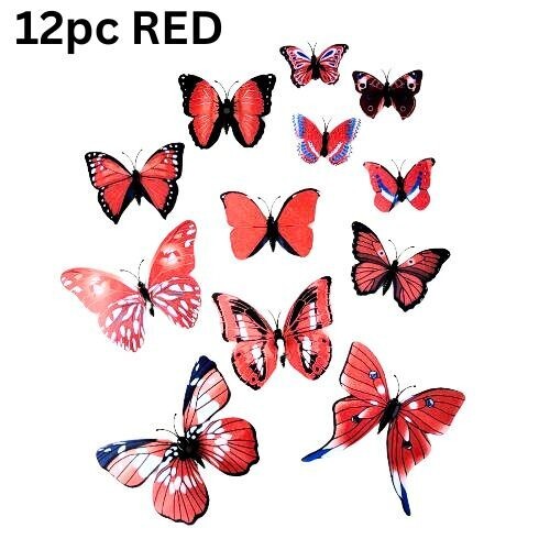 Butterfly magnetic 3d - butterfly,