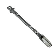 Silver snuff spoon - silver, micro