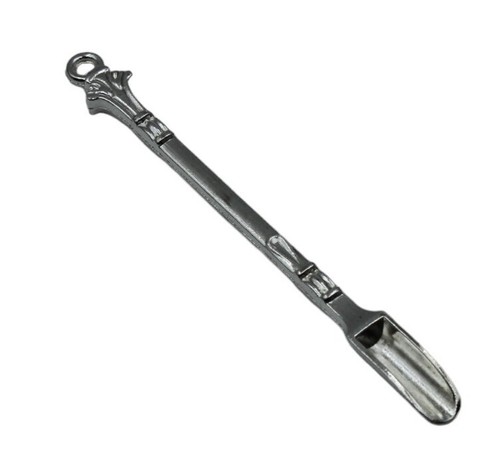 Silver snuff spoon - 1x,