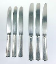 Vintage James Ryals Silver-Plated Table Knives Set of 6 – 1962/1963 Engraved