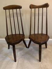 2 x Small Oak Hand Made