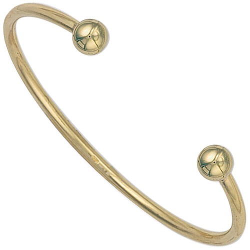 Yellow gold 5mm maiden solid - 2.5mm,