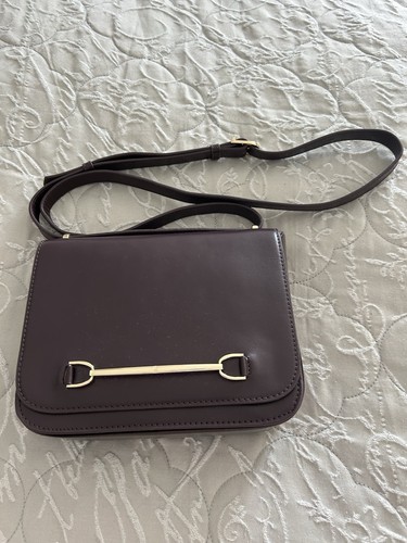 Hobbs burgundy leather cross - burgundy,